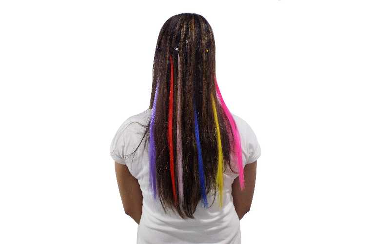 Colourful Hair Extensions